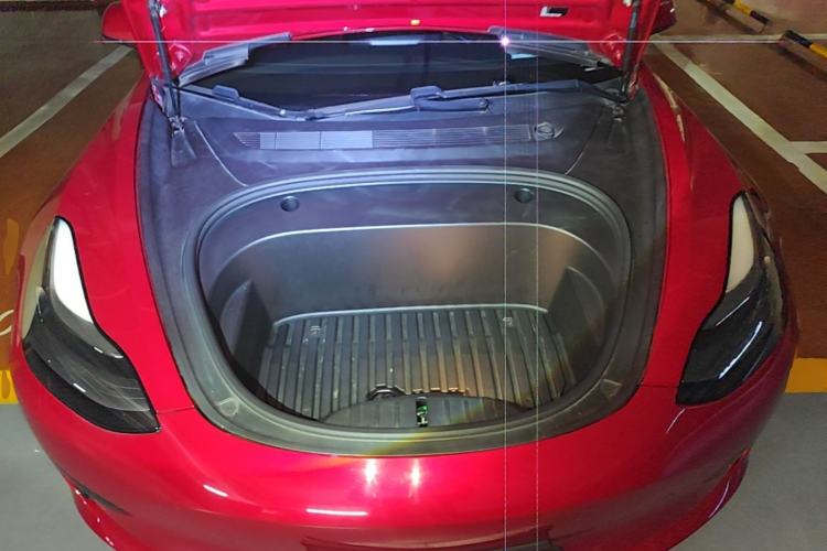 Used Tesla Model 3 2021 Standard Range Rear-Drive Upgraded Version Engine Bay