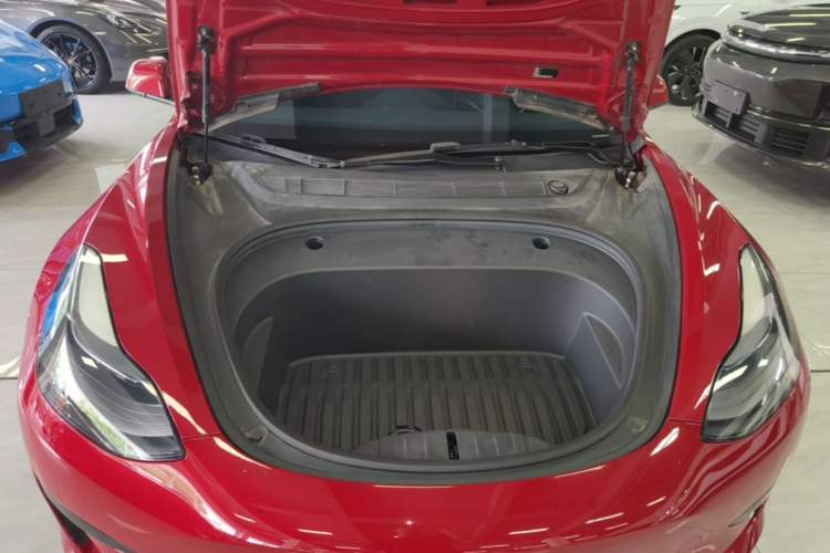 Used Tesla Model 3 2021 Revised Version Standard Range Rear-Wheel Drive Upgraded Edition 3D1 Engine Bay
