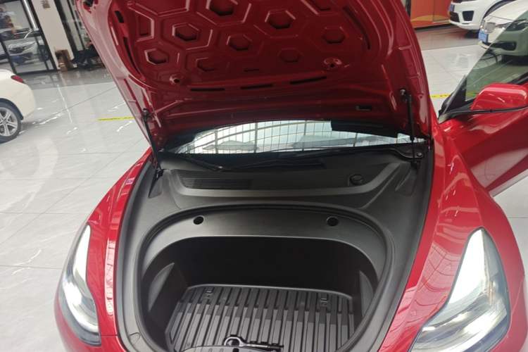 Used Tesla Model 3 2021 Standard Range Rear-Drive Upgraded Version Engine Bay