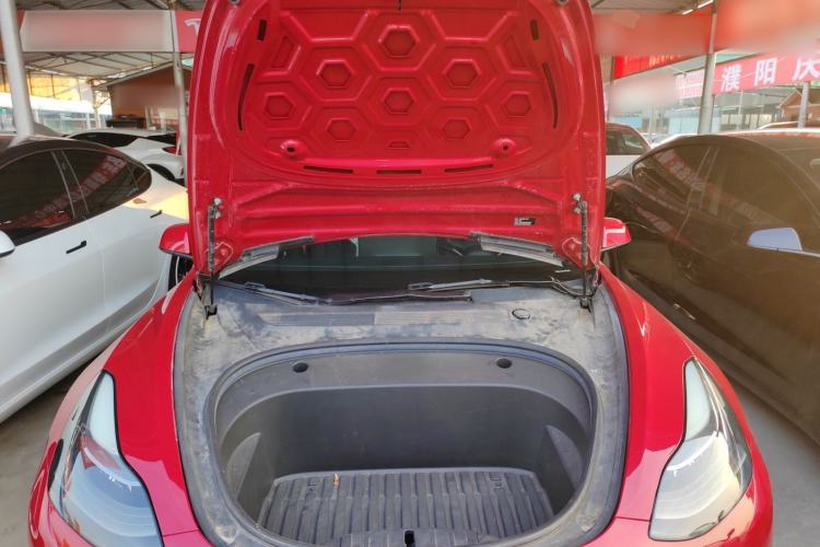 Used Tesla Model 3 2021 Performance High-Performance All-Wheel-Drive Version Engine Bay