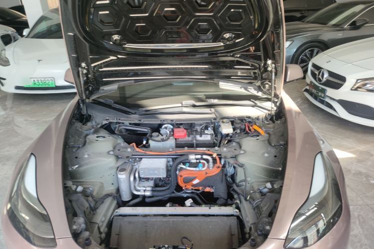 Used Tesla Model 3 2021 Revised Version Standard Range Rear-Wheel Drive Upgraded Edition 3D1 Engine Bay
