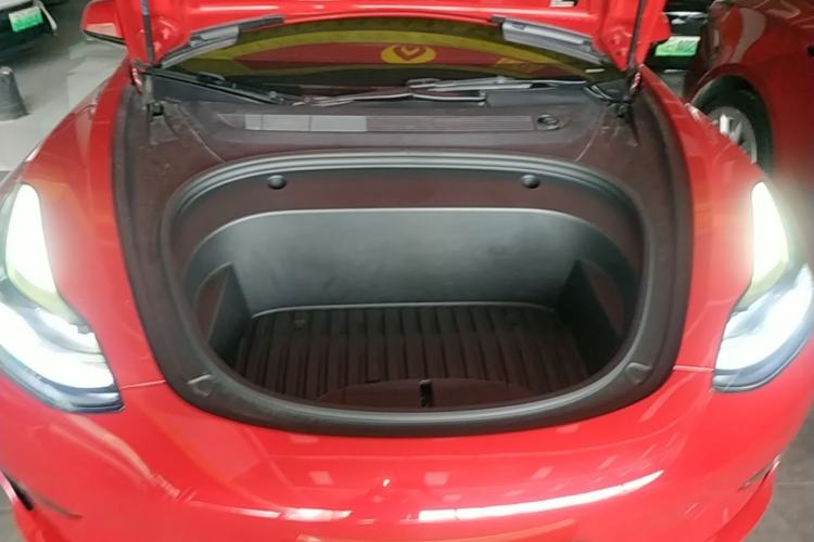 Used Tesla Model 3 2021 Performance High-Performance All-Wheel-Drive Version Engine Bay