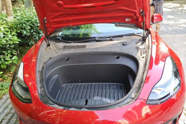 Used Tesla Model 3 2021 Standard Range Rear-Drive Upgraded Version Engine Bay