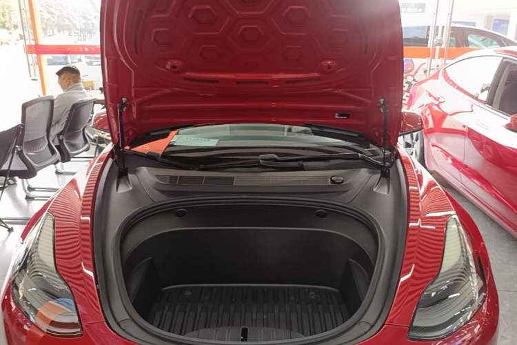 Used Tesla Model 3 2021 Standard Range Rear-Drive Upgraded Version Engine Bay