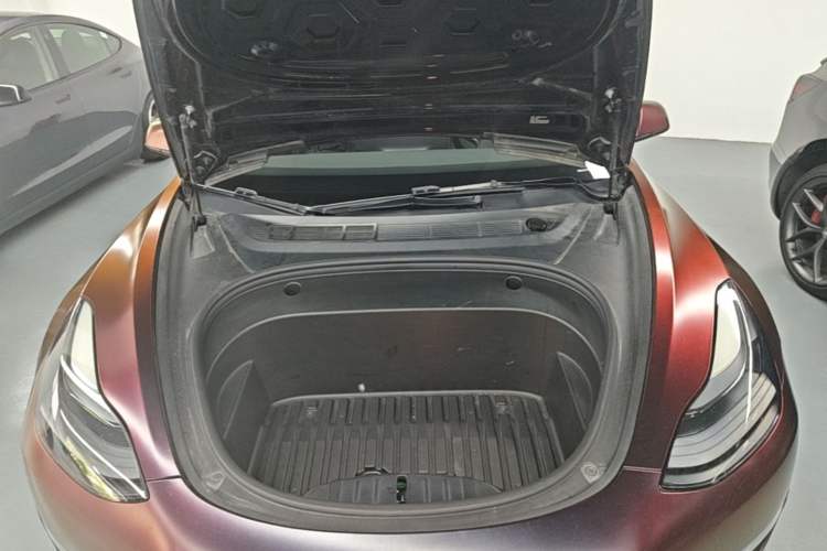 Used Tesla Model 3 2021 Performance High-Performance All-Wheel-Drive Version Engine Bay