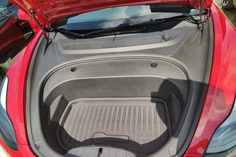 Used Tesla Model 3 2021 Standard Range Rear-Drive Upgraded Version Engine Bay