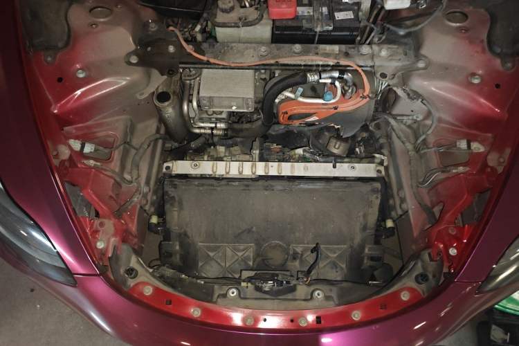 Used Tesla Model 3 2021 Standard Range Rear-Drive Upgraded Version Engine Bay
