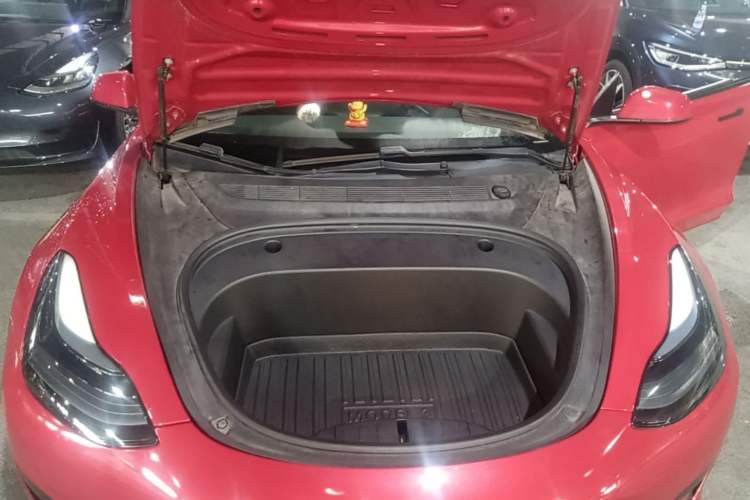 Used Tesla Model 3 2021 Standard Range Rear-Drive Upgraded Version Engine Bay