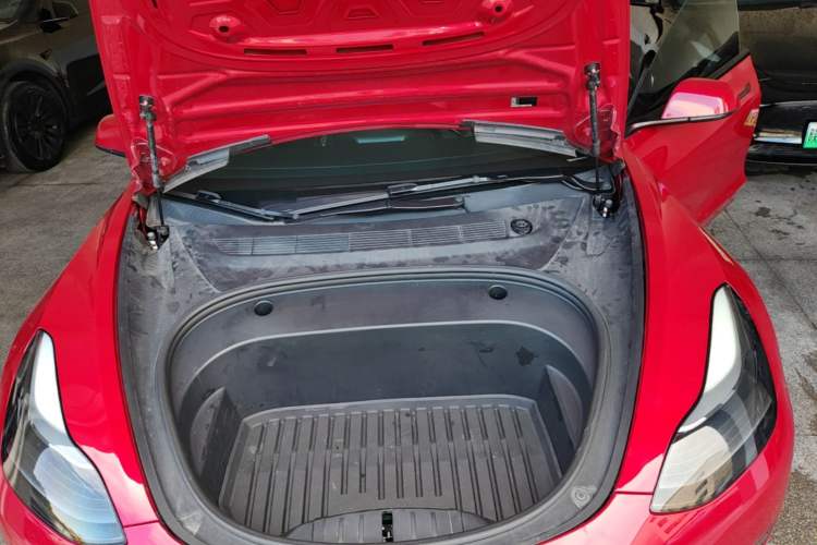 Used Tesla Model 3 2021 Revised Version Standard Range Rear-Wheel Drive Upgraded Edition 3D1 Engine Bay