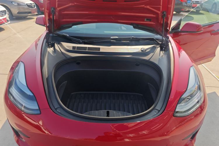 Used Tesla Model 3 2021 Standard Range Rear-Wheel Drive Upgraded Version 3D6 Engine Bay