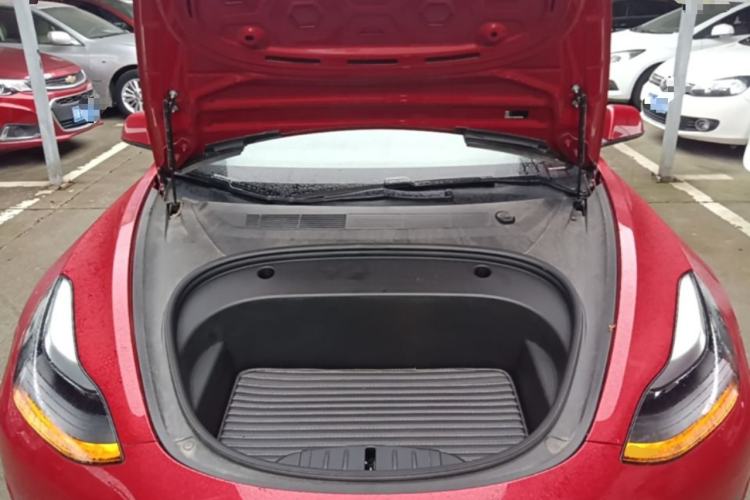 Used Tesla Model 3 2021 Standard Range Rear-Drive Upgraded Version Engine Bay
