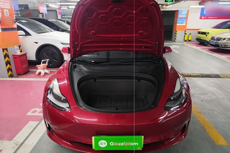 Used Tesla Model 3 2021 Standard Range Rear-Drive Upgraded Version Engine Bay