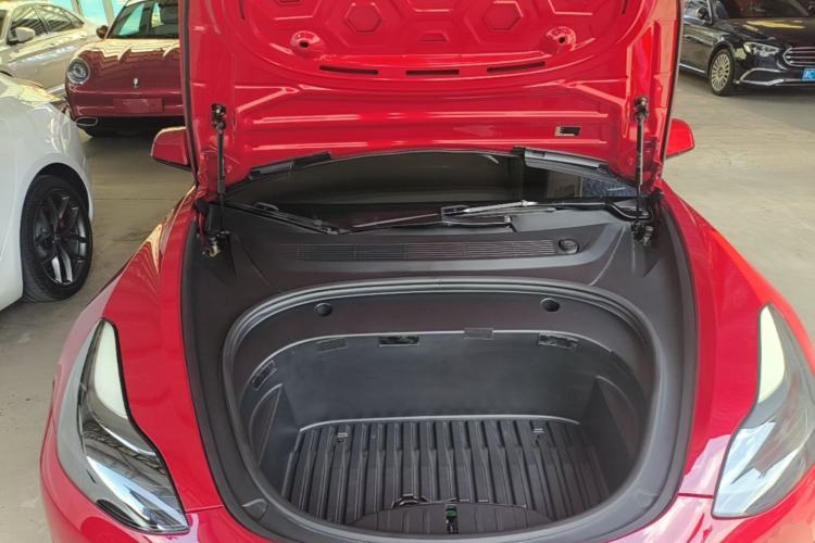 Used Tesla Model 3 2021 Standard Range Rear-Wheel Drive Upgraded Version 3D6 Engine Bay