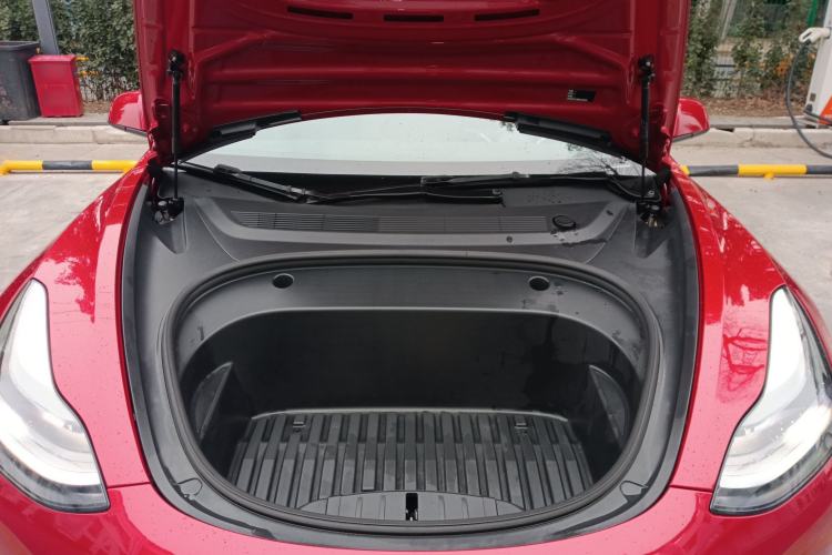 Used Tesla Model 3 2021 Standard Range Rear-Wheel Drive Upgraded Version 3D6 Engine Bay