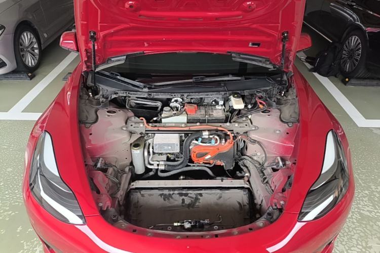 Used Tesla Model 3 2021 Revised Version Standard Range Rear-Wheel Drive Upgraded Edition 3D1 Engine Bay