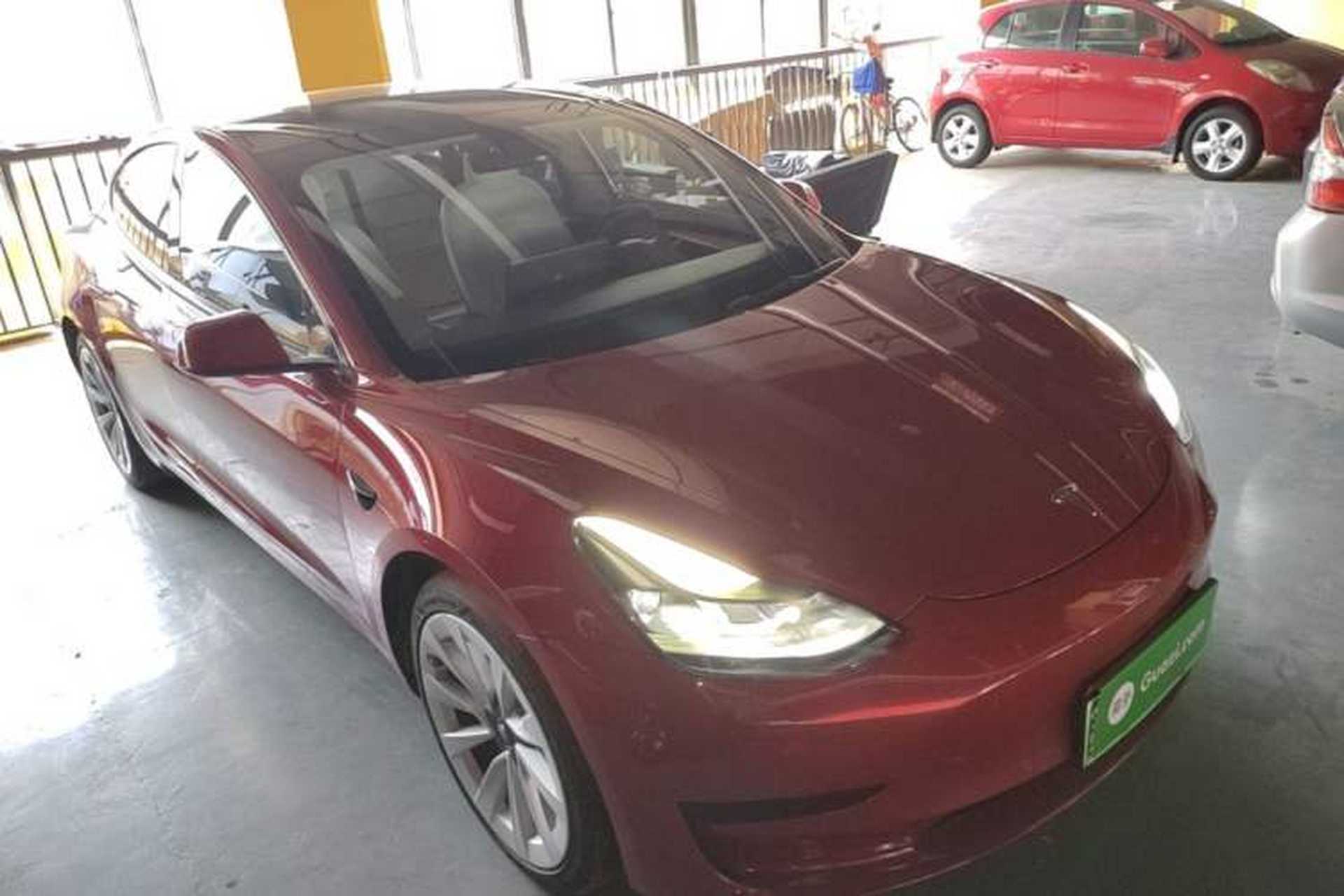 Used Tesla Model 3 2021 Standard Range Rear-Wheel Drive Upgraded Version 3D6 Exterior 1