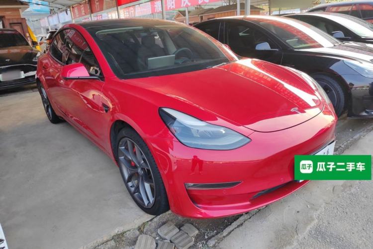 Used Tesla Model 3 2021 Performance High-Performance All-Wheel-Drive Version Exterior 1