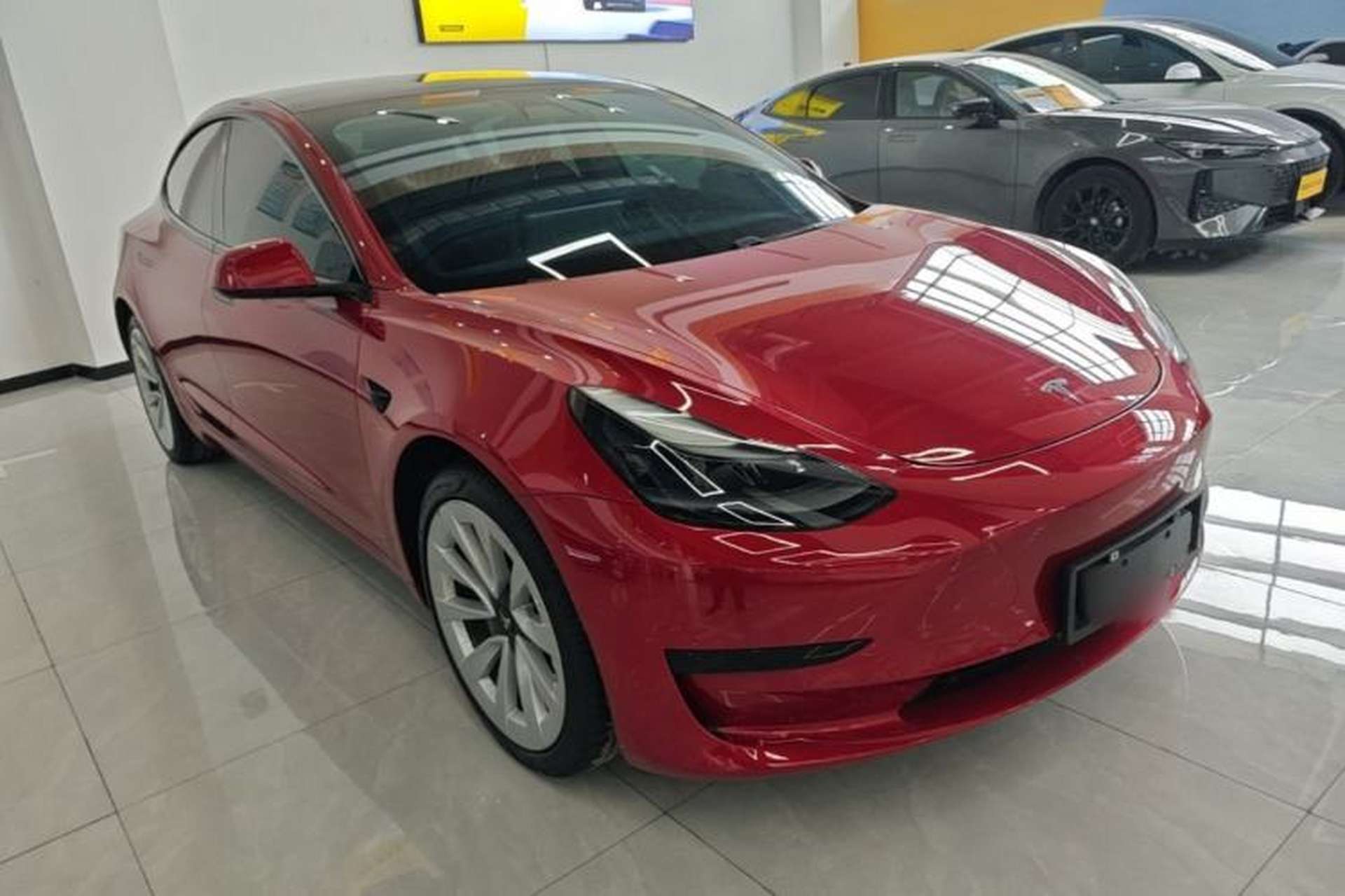 Used Tesla Model 3 2021 Standard Range Rear-Drive Upgraded Version Exterior 1