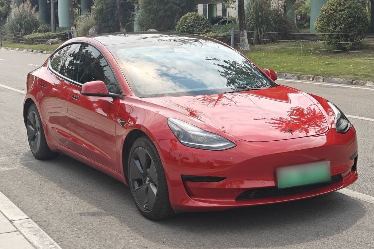 Used Tesla Model 3 2021 Revised Version Standard Range Rear-Wheel Drive Upgraded Edition 3D1 Exterior 2