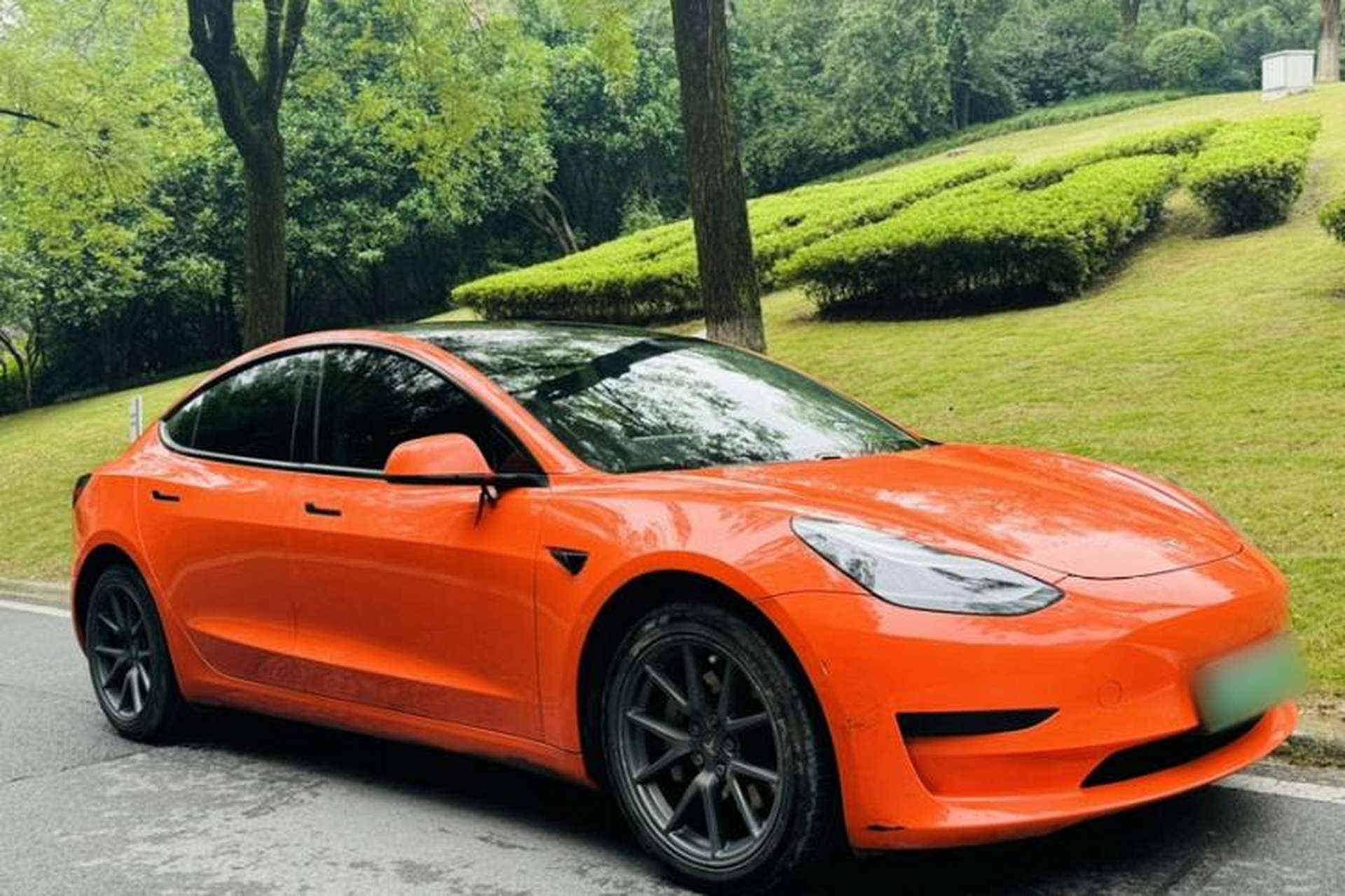 Used Tesla Model 3 2021 Standard Range Rear-Drive Upgraded Version Exterior 6