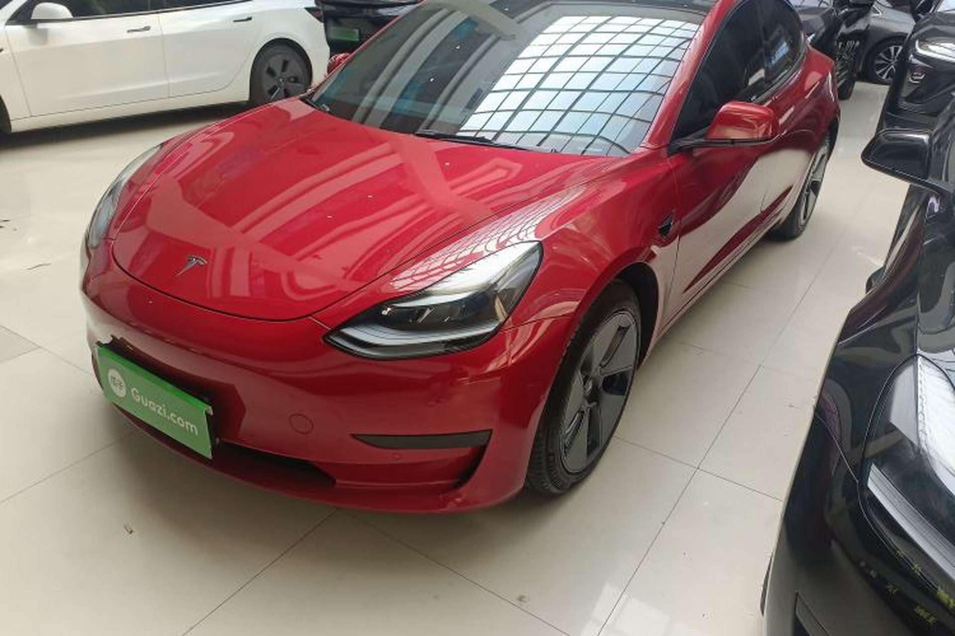 Used Tesla Model 3 2021 Standard Range Rear-Wheel Drive Upgraded Version 3D6 Front Left 45 Deg