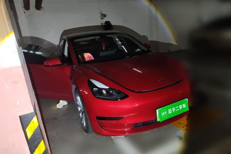 Used Tesla Model 3 2021 Standard Range Rear-Wheel Drive Upgraded Version 3D6 Front Right 45 Deg