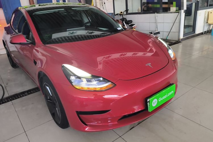 Used Tesla Model 3 2021 Standard Range Rear-Wheel Drive Upgraded Version 3D6 Front Right 45 Deg