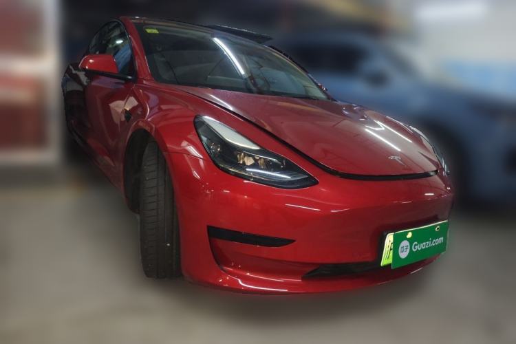 Used Tesla Model 3 2021 Standard Range Rear-Wheel Drive Upgraded Version 3D6 Front Right 45 Deg