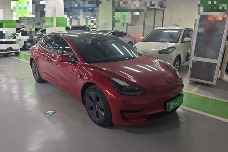 Used Tesla Model 3 2021 Revised Version Standard Range Rear-Wheel Drive Upgraded Edition 3D1 Front Right 45 Deg
