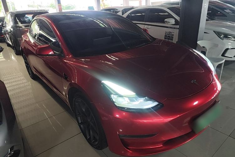 Used Tesla Model 3 2021 Performance High-Performance All-Wheel-Drive Version 3D6 Front Right 45 Deg