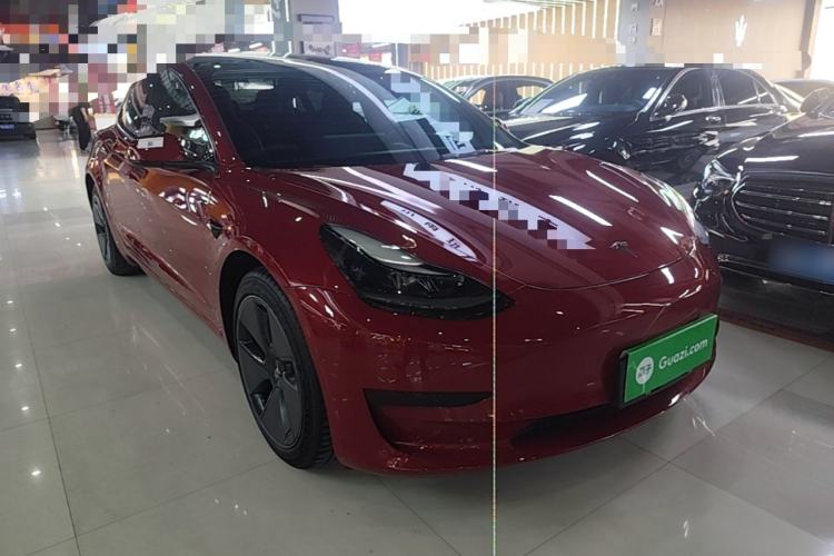 Used Tesla Model 3 2021 Revised Version Standard Range Rear-Wheel Drive Upgraded Edition 3D1 Front Right 45 Deg