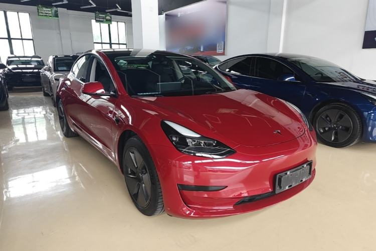Used Tesla Model 3 2021 Standard Range Rear-Wheel Drive Upgraded Version 3D6 Front Right 45 Deg