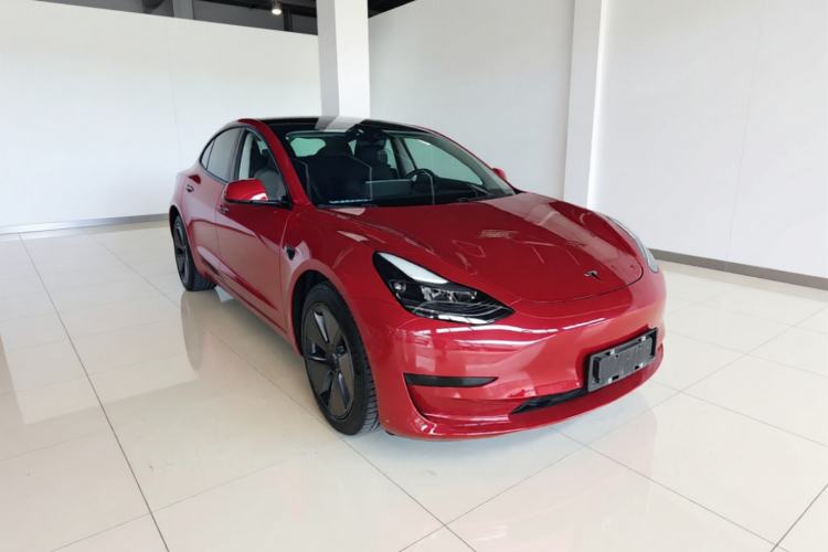 Used Tesla Model 3 2021 Standard Range Rear-Wheel Drive Upgraded Version 3D6 Front Right 45 Deg