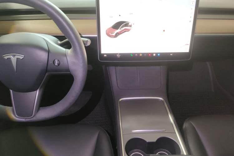 Used Tesla Model 3 2021 Revised Version Standard Range Rear-Wheel Drive Upgraded Edition 3D1 Gear Lever