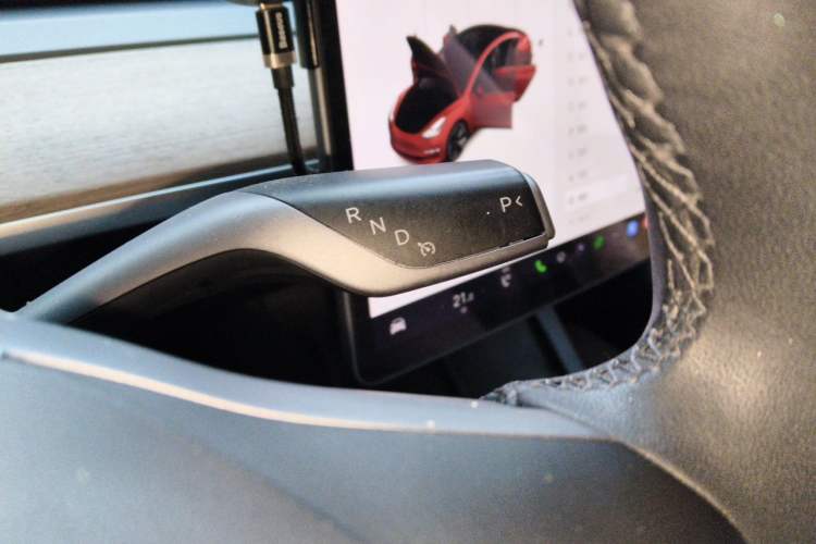 Used Tesla Model 3 2021 Standard Range Rear-Wheel Drive Upgraded Version 3D6 Gear Lever