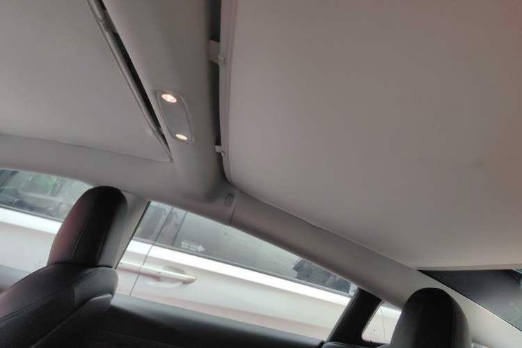 Used Tesla Model 3 2021 Standard Range Rear-Wheel Drive Upgraded Version 3D6 Headliner