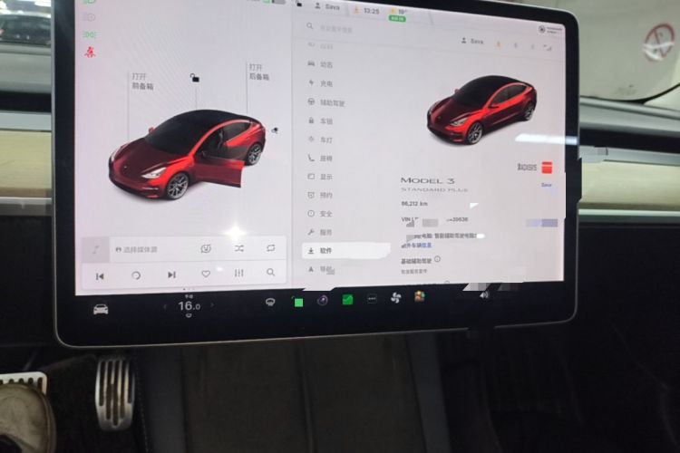 Used Tesla Model 3 2021 Revised Version Standard Range Rear-Wheel Drive Upgraded Edition 3D1 Instrument Cluster
