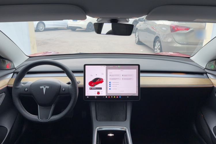 Used Tesla Model 3 2021 Standard Range Rear-Wheel Drive Upgraded Version 3D6 Interior 11