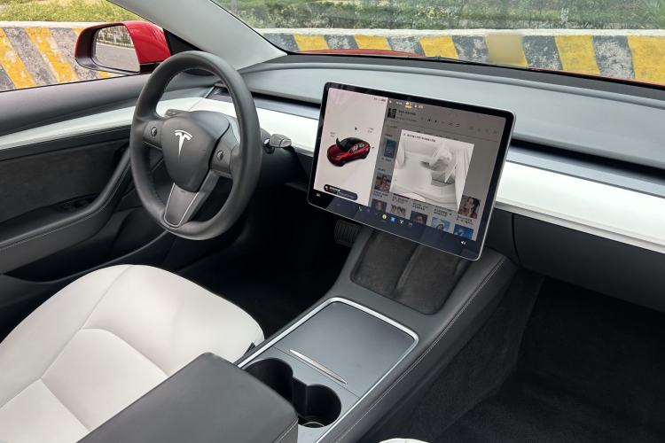 Used Tesla Model 3 2021 Standard Range Rear-Drive Upgraded Version Interior 13