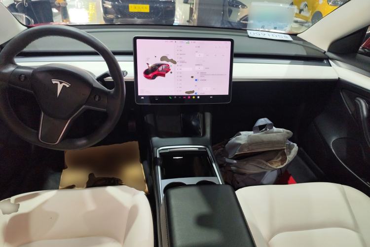 Used Tesla Model 3 2021 Standard Range Rear-Wheel Drive Upgraded Version 3D6 Interior 2