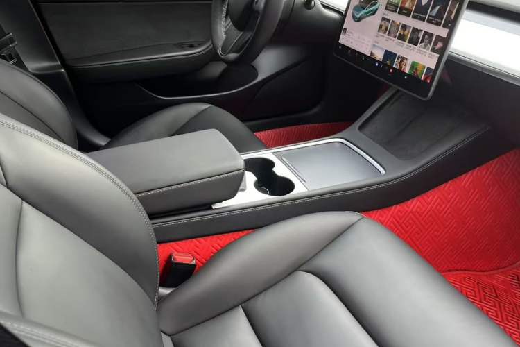 Used Tesla Model 3 2021 Standard Range Rear-Wheel Drive Upgraded Version 3D6 Interior 2