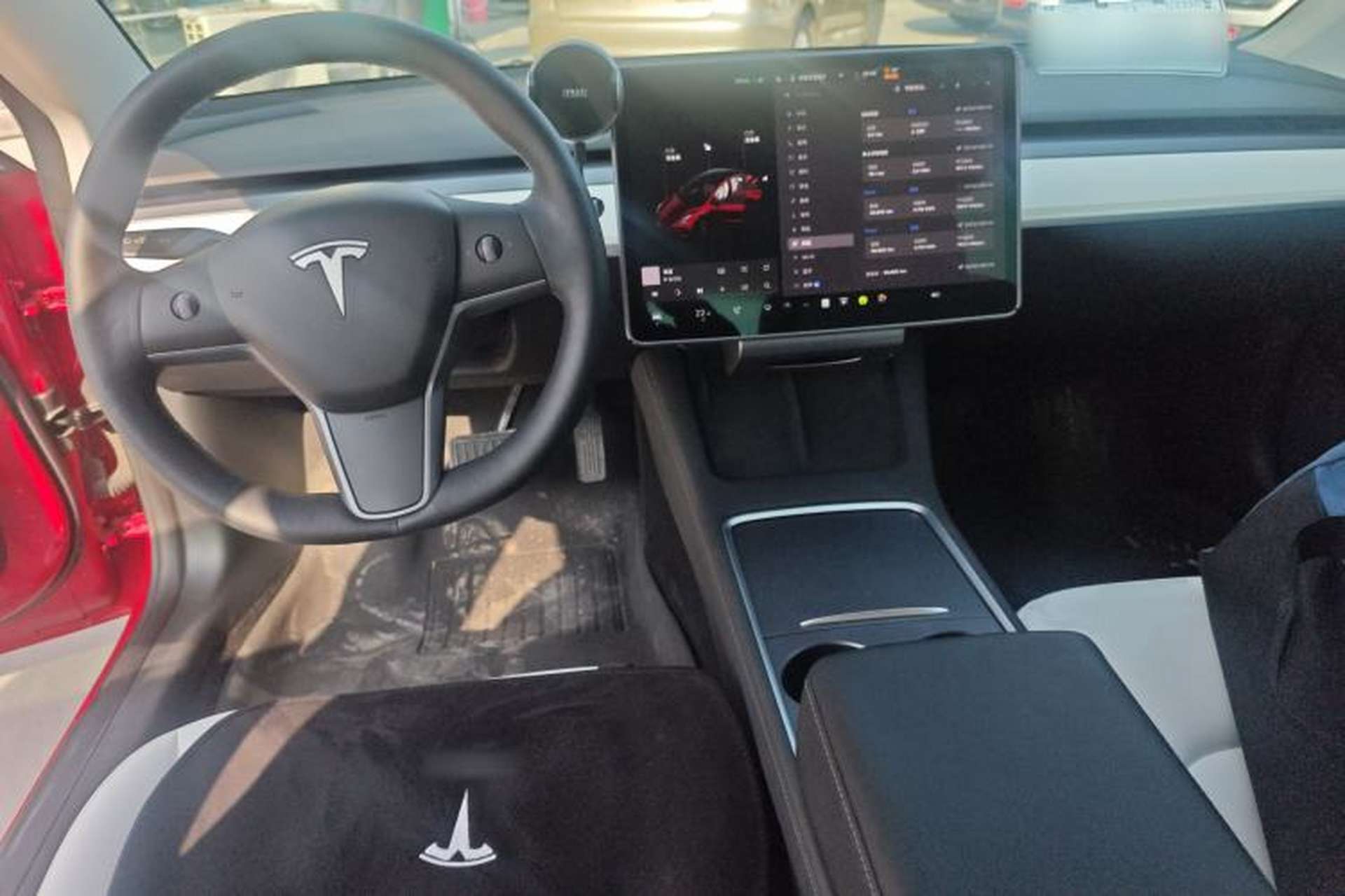Used Tesla Model 3 2021 Standard Range Rear-Wheel Drive Upgraded Version 3D6 Interior 2