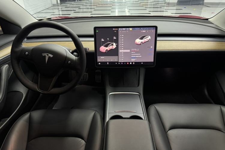 Used Tesla Model 3 2021 Performance High-Performance All-Wheel-Drive Version Interior 3