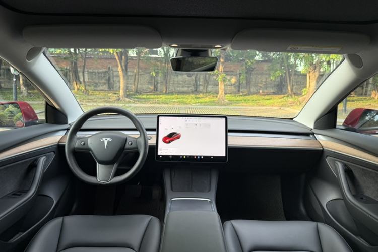 Used Tesla Model 3 2021 Standard Range Rear-Drive Upgraded Version Interior 5