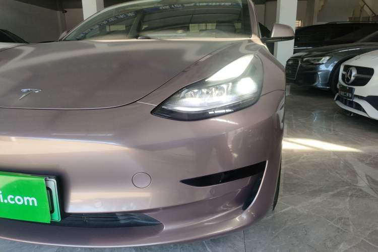 Used Tesla Model 3 2021 Revised Version Standard Range Rear-Wheel Drive Upgraded Edition 3D1 Left Front Headlight