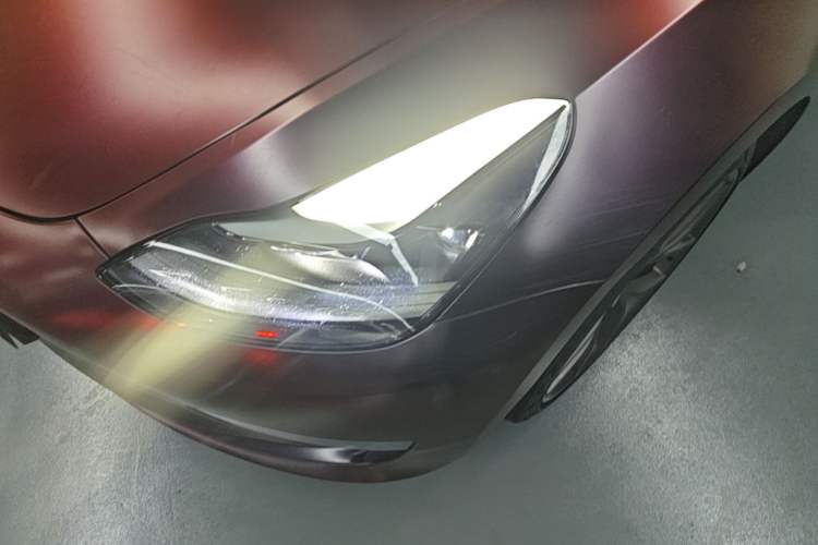 Used Tesla Model 3 2021 Performance High-Performance All-Wheel-Drive Version Left Front Headlight