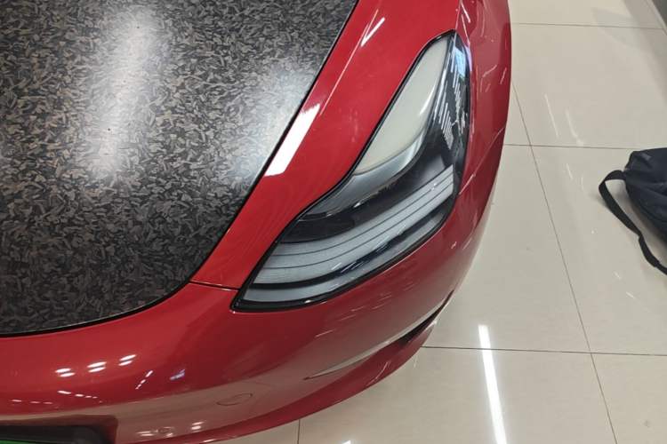 Used Tesla Model 3 2021 Performance High-Performance All-Wheel-Drive Version Left Front Headlight