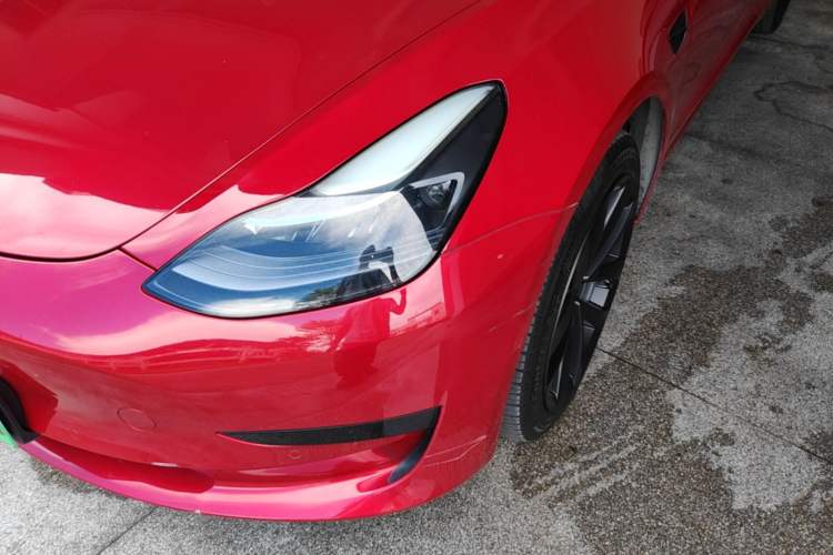 Used Tesla Model 3 2021 Revised Version Standard Range Rear-Wheel Drive Upgraded Edition 3D1 Left Front Headlight