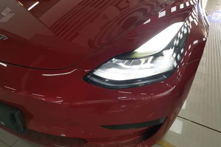 Used Tesla Model 3 2021 Revised Version Standard Range Rear-Wheel Drive Upgraded Edition 3D1 Left Front Headlight