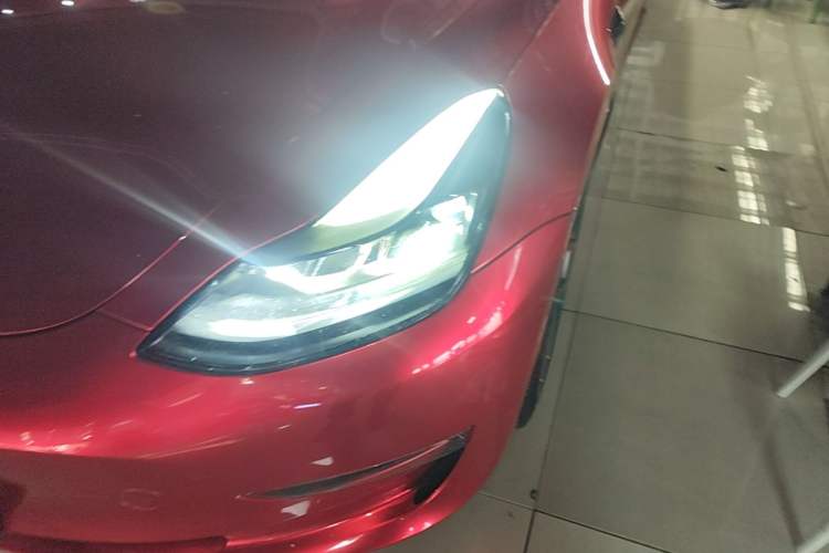 Used Tesla Model 3 2021 Performance High-Performance All-Wheel-Drive Version 3D6 Left Front Headlight